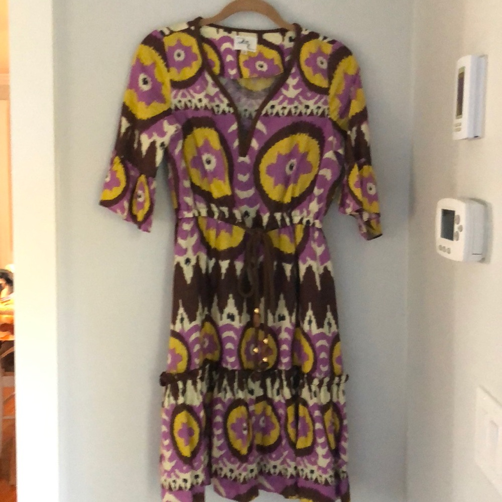 Milly Linen Dress - size 2